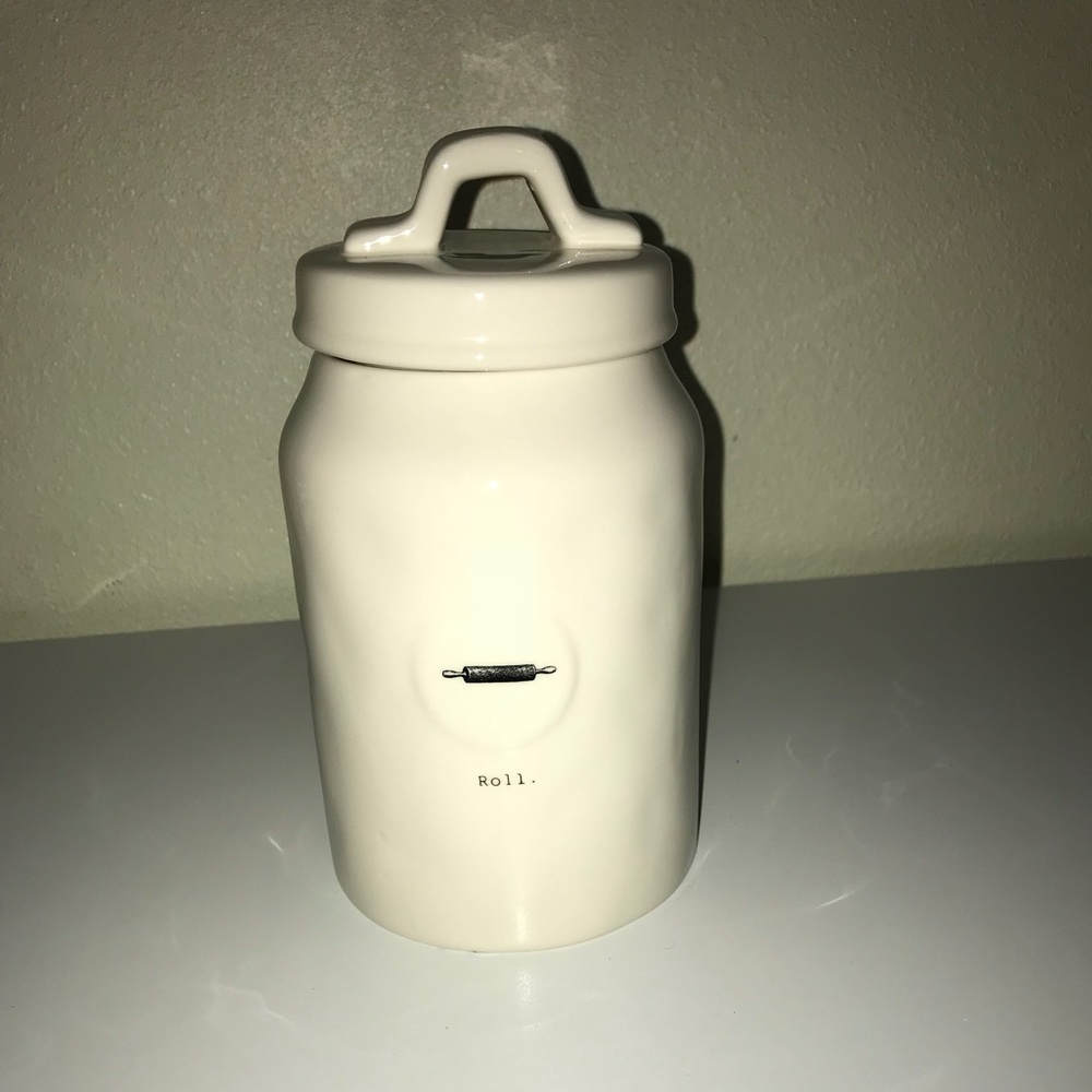 Rae Dunn Roll Canister Brand New